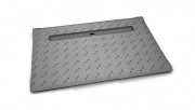Душевая плита Radaway RadаDrain с линейным желобом 1590x890 мм 5DLA1609A