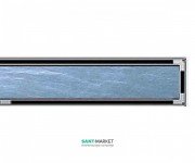 Решетка для сливного трапа ACO ShowerDrain C под плитку 585 мм нержавеющая сталь 408598