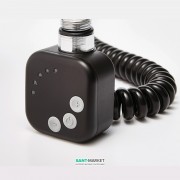 Тэн для полотенцесушителя электрический HeatQ HEC 300 Вт с кабелем черный H300.BL.SC