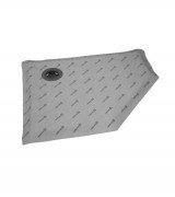 Душова плита Radaway RadаDrain ліва з компактним жолобом 890x790 мм 5PK0908L