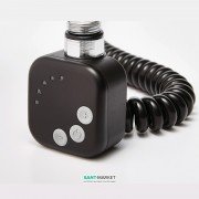 Тэн для полотенцесушителя электрический HeatQ HEC 300 Вт с кабелем черный H300.BL.SC