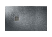 Душовий піддон Roca Terran 160х70 см штучний камінь графіт AP016402BC01200