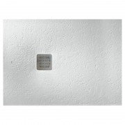 Душовий піддон Roca Terran 100х90 см штучний камінь димчасто-білий AP013E838401090