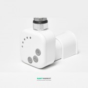 Тен для сушки для рушників електричний HeatQ HEC 600 Вт прихованого монтажу білий H600.W.HID