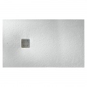 Душовий піддон Roca Terran 120х80 см штучний камінь димчасто-білий AP014B032001090