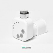 Тэн для полотенцесушителя электрический HeatQ HEC 600 Вт скрытого монтажа белый H600.W.HID