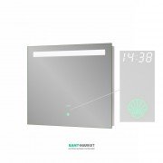 Зеркало для ванной Sanwerk Lava DeLuxe 90х65 см с LED-подсветкой ZL0000123