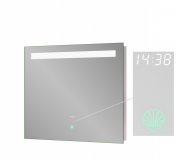 Дзеркало для ванної Sanwerk Lava DeLuxe 80х65 см з LED-підсвіткою ZL0000122