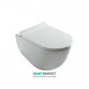 Унитаз Galassia Dream подвесной без бачка без сиденья белый 7312