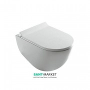 Унітаз Galassia Dream підвісний безободковий без бачка без сидіння білий 7317