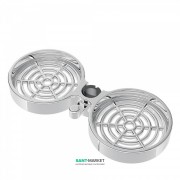 Мильниця для душової штанги Tres Doble Ø18 мм і Ø24 мм хром 916119510