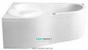 Ванна гідромасажна акрилова PoolSpa Leda 160х100 L ліва система Smart 1 білий PHAH410ST1C0000