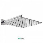 Верхний душ со стены Tres 300х300 мм с кронштейном хром 03443101