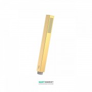 Душевая лейка Tres Cuadro 22х223 мм 1 тип струи золото 00663901OR