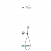 Душевая система Tres BM-Tres с верхним и ручным душем хром 117175