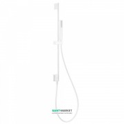 Душевой гарнитур со штангой Tres Showers латунь белый матовый 03493201BM