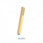 Душевая лейка Tres Cuadro 22х223 мм 1 тип струи золото матовый 00663901OM