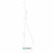 Душовий гарнітур зі штангою Tres Showers латунь білий матовий 03493101BM