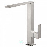 Смеситель для кухни Tres Top Tres colors однорычажный сталь 50648603