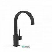 Смеситель для кухни Tres Top Tres colors однорычажный черный матовый 030498NM