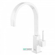 Смеситель для кухни Tres Top Tres colors однорычажный белый матовый 030498BM