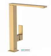 Змішувач для раковини Tres Cuadro colors одноважільний золото матовий 00648501OM