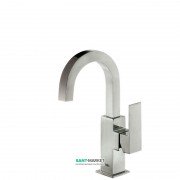 Змішувач для раковини Tres Cuadro colors одноважільний сталь 00660502AC