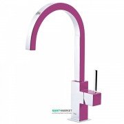Змішувач для кухні Tres Top Tres colors одноважільний фіолетовий/хром 130497VI
