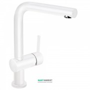 Змішувач для кухні Tres Top Tres colors одноважільний білий матовий 030336BM