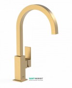 Змішувач для раковини Tres Cuadro colors одноважільний золото матовий 00660702OM