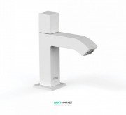 Кран для раковини Tres Cuadro colors для холодної води одновентильний  білий матовий 00750301BM