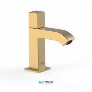 Кран для раковини Tres Cuadro colors для холодної води одновентильний золото матовий 00750301OM