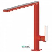 Смеситель для кухни Tres Top Tres colors однорычажный красный/хром 20044001RO