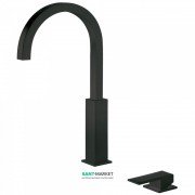 Змішувач для раковини Tres Cuadro colors консольний одноважільний чорний матовий 00610504NM