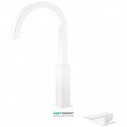 Змішувач для раковини Tres Cuadro colors консольний одноважільний білий матовий 00610504BM