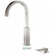 Змішувач для раковини Tres Cuadro colors консольний одноважільний сталь 00610504AC