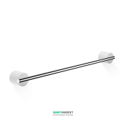 Тримач для рушників Décor Walther Stone HTE45  настінний 45 см білий / хром 0975154