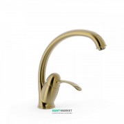 Змішувач для кухні Tres Tres-Сlasic color одноважільний зістарена латунь 24244101LV