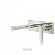 Змішувач для кухні Tres Top Tres colors одноважільний настінний сталь 20520041AC