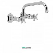 Змішувач для кухні Tres Tres-Сlasic двухвентильний настінний хром 24221501