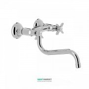 Змішувач для кухні Tres Tres-Сlasic двухвентильний настінний хром 24231001