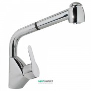 Змішувач для кухні Tres BM-Tres одноважільний з висувною лійкою хром 03944401