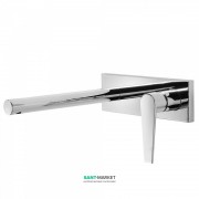 Смеситель для раковины Tres Class-Tress настенный однорычажный хром 20520001