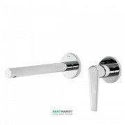 Смеситель для раковины Tres Class-Tres настенный однорычажный хром 20520002
