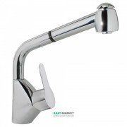 Смеситель для кухни Tres BM-Tres однорычажный с выдвижной лейкой хром 03944401