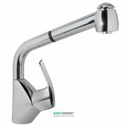 Смеситель для кухни Tres K-Tres однорычажный с выдвижной лейкой хром 06944401