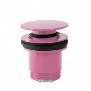 Донный клапан для раковины Tres Click-Clack фуксия 24284001FU