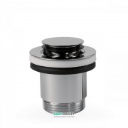 Донний клапан для раковини Tres Click-Clack хром 24284002