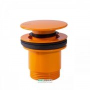 Донный клапан для раковины Tres Click-Clack оранжевый 24284001NA