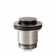 Донний клапан для раковини Tres Click-Clack сталь 24284002AC